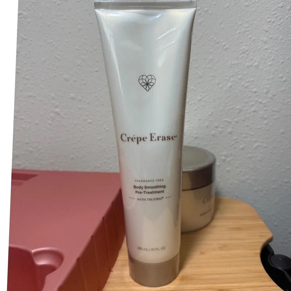 Crepe Erase 2-Step Advanced Body Treatment System 10oz Lavender Honey New